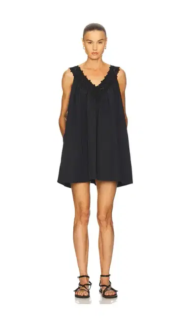 Helsa Mini Dress With Lace | Thumbnail 1 Helsa Mini Dress With Lace | Thumbnail 1