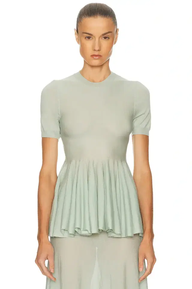 ALAÏA Peplum Top