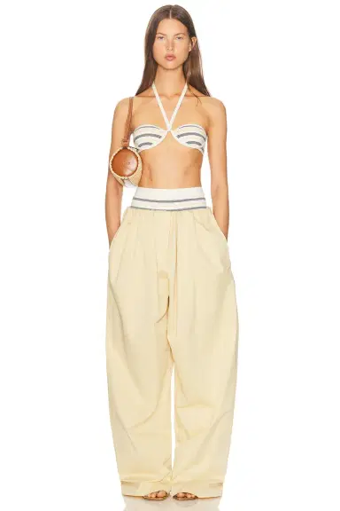 Helsa Cotton Twill Puff Pant | Thumbnail 5