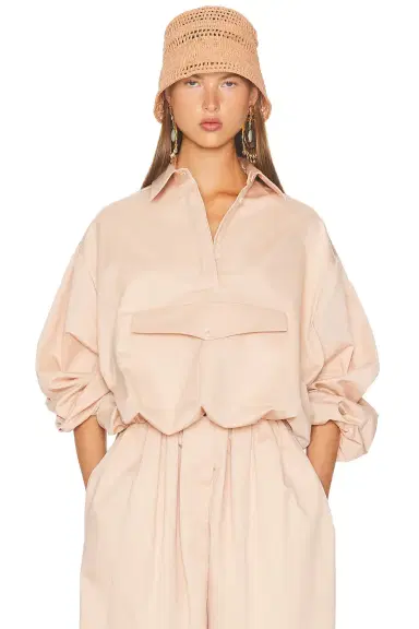 Helsa Cotton Twill Anorak | Thumbnail 3