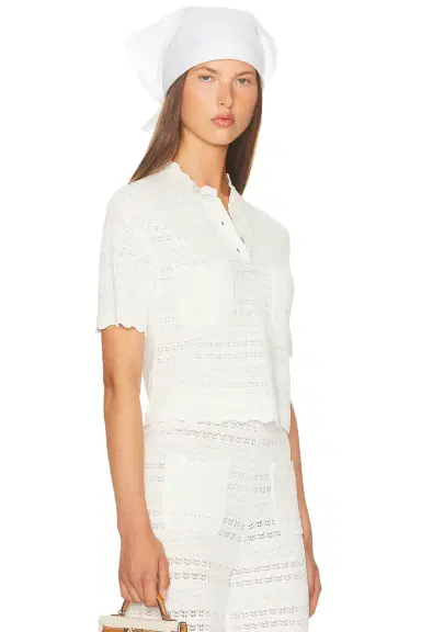 Helsa Kaitltn Scalloped Top | Thumbnail 2