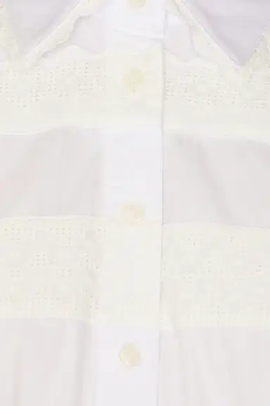 Helsa The Summer Overshirt With Vintage Swiss Embroidery | Thumbnail 7 Helsa The Summer Overshirt With Vintage Swiss Embroidery | Thumbnail 7