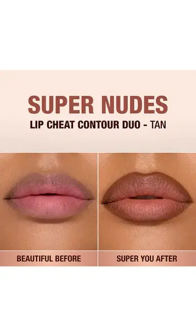 Charlotte Tilbury Supernudes Lip Cheat Long-Lasting Waterproof Lip Liner Duo | Thumbnail 2 Charlotte Tilbury Supernudes Lip Cheat Long-Lasting Waterproof Lip Liner Duo | Thumbnail 2
