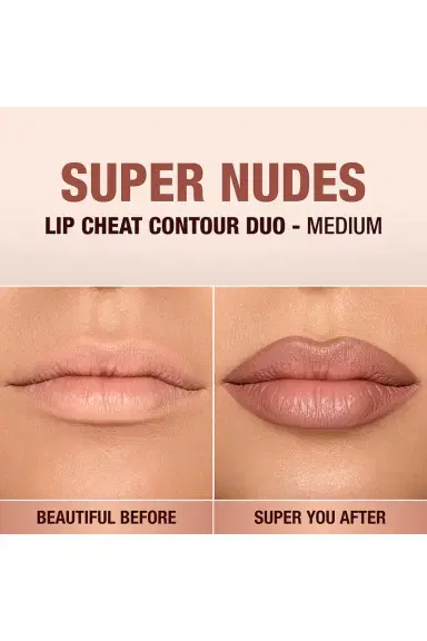 Charlotte Tilbury Supernudes Lip Cheat Long-Lasting Waterproof Lip Liner Duo | Thumbnail 4 Charlotte Tilbury Supernudes Lip Cheat Long-Lasting Waterproof Lip Liner Duo | Thumbnail 4