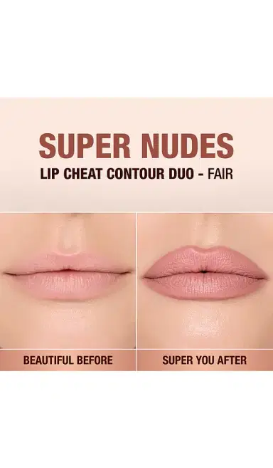 Charlotte Tilbury Supernudes Lip Cheat Long-Lasting Waterproof Lip Liner Duo | Thumbnail 2