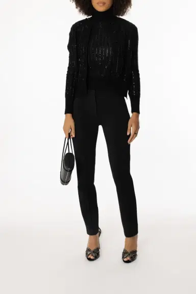ERMANNO SCERVINO Three Quarter Sleeve Cardigan | Thumbnail 2