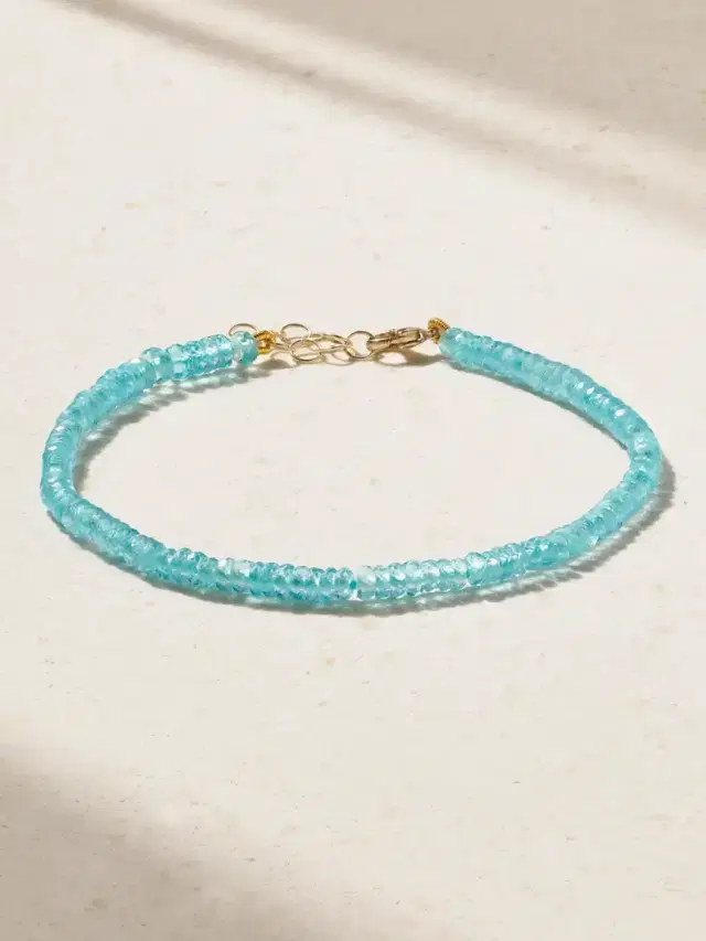 JIA JIA 14-karat Gold Apatite Bracelet