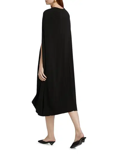 Rosetta Getty Women's Fold Cape Cocoon Dress | Thumbnail 5 Rosetta Getty Women's Fold Cape Cocoon Dress | Thumbnail 5