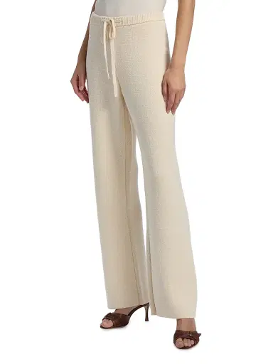 The Elder Statesman Women's Nora Lite Cotton Lounge Pants | Thumbnail 4 The Elder Statesman Women's Nora Lite Cotton Lounge Pants | Thumbnail 4