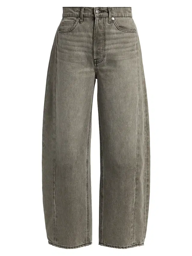 Veronica Beard Women's Ryder Saddle Jeans - Volcanic Dust