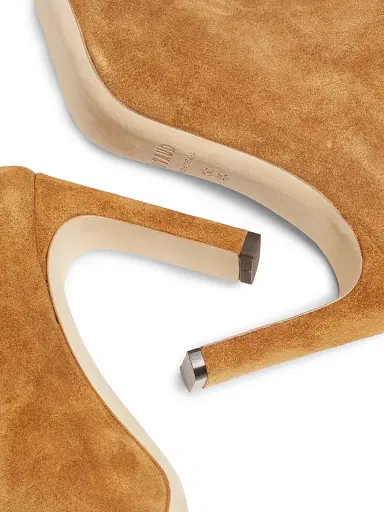 Staud Women's Wally Suede 90MM Heeled Boots | Thumbnail 6 Staud Women's Wally Suede 90MM Heeled Boots | Thumbnail 6