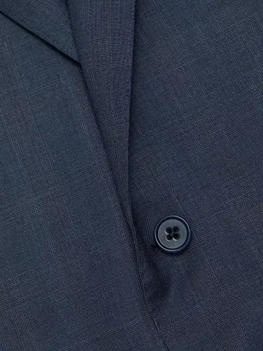 Emporio Armani Men's Plaid Wool Single-Breasted Suit - Grey - Size 44 | Thumbnail 7 Emporio Armani Men's Plaid Wool Single-Breasted Suit - Grey - Size 44 | Thumbnail 7