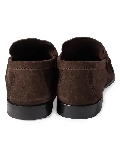 Miu Miu Women's Suede Loafers - Dark Brown - Size 10 | Thumbnail 3