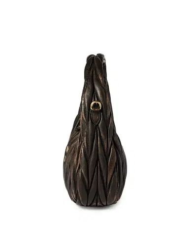 Miu Miu Women's Wander Matelassé Nappa Leather Top Handle Bag | Thumbnail 6 Miu Miu Women's Wander Matelassé Nappa Leather Top Handle Bag | Thumbnail 6