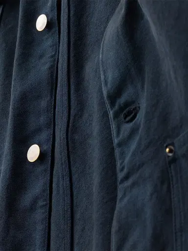 Prada Women's Canvas Blouson Jacket - Blue - Size 4 | Thumbnail 6
