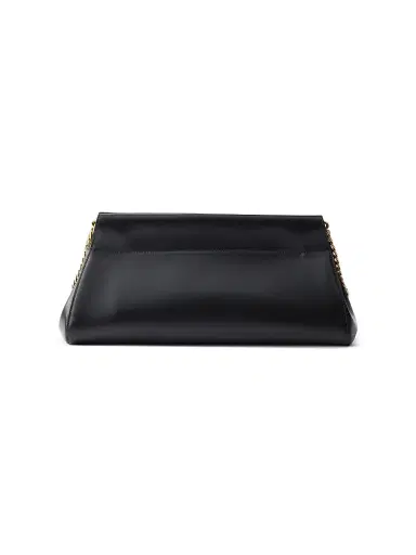 Prada Women's Enchaîné  Leather Shoulder Bag - Black | Thumbnail 3
