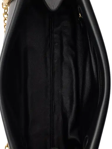 Prada Women's Enchaîné  Leather Shoulder Bag - Black | Thumbnail 4