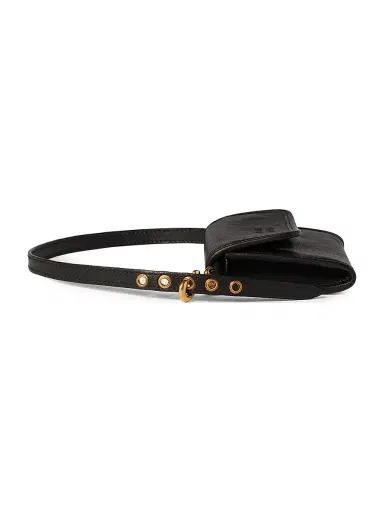 Miu Miu Women's Nappa Leather Wallet with Shoulder Strap | Thumbnail 3 Miu Miu Women's Nappa Leather Wallet with Shoulder Strap | Thumbnail 3