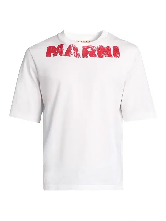 Men's Logo Graphic Crewneck T-Shirt - Lily White