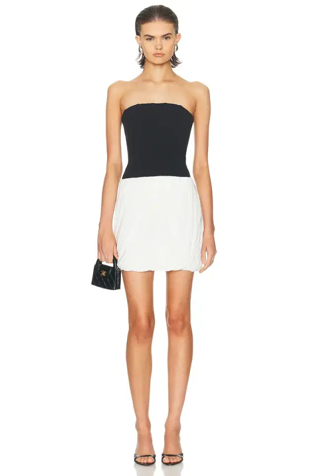 SIMKHAI Josie Bustier Mini Dress