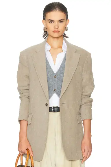 R13 Oversized Ragged Blazer | Thumbnail 1 R13 Oversized Ragged Blazer | Thumbnail 1