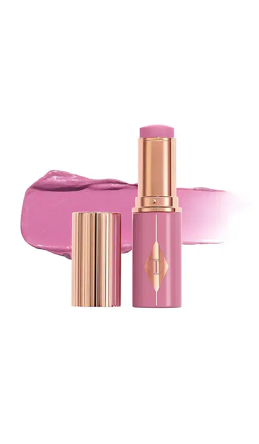 Charlotte Tilbury Unreal Lip + Cheek Glow Blush Stick with Hyaluronic Acid