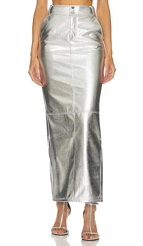 Lovers and Friends Monique Faux Leather Maxi Skirt