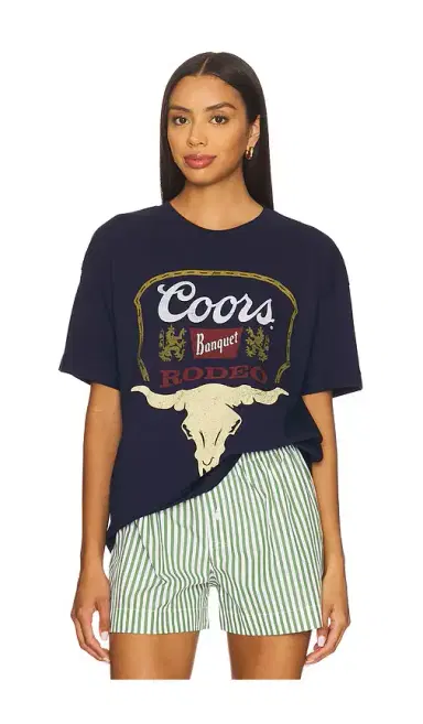 The Forecast Agency Coors Banquet Beer Cropped Tee | Thumbnail 1