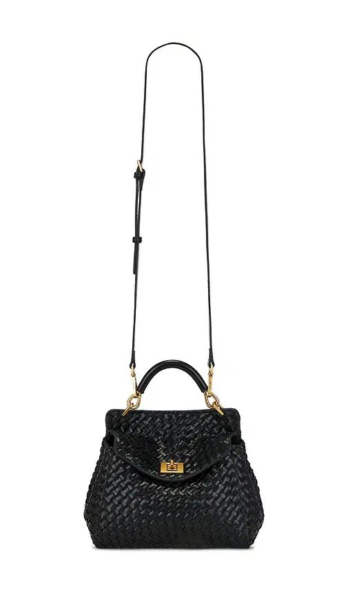 JW PEI Lucia Classic Top Handle Woven Bag