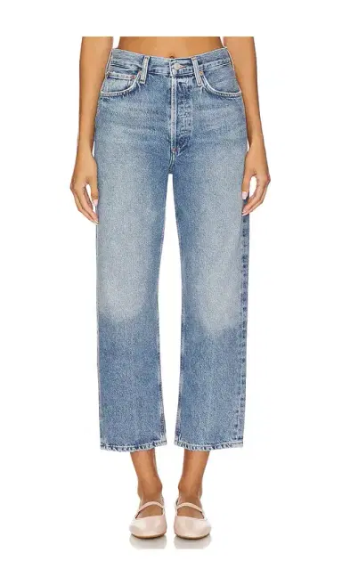 AGOLDE 90s Mid Rise Loose Straight Crop Jeans | Thumbnail 1 AGOLDE 90s Mid Rise Loose Straight Crop Jeans | Thumbnail 1