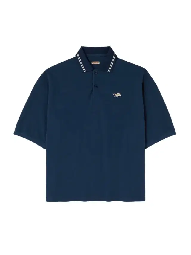 KAPITAL Box Striped Embroidered Cotton-Piqué Polo Shirt - Men