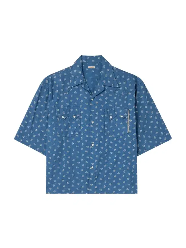 Camp-Collar Cotton-Dobby Shirt - Men