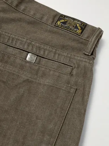 KAPITAL Wide-Leg Studded Jacquard Jeans - Men | Thumbnail 5 KAPITAL Wide-Leg Studded Jacquard Jeans - Men | Thumbnail 5
