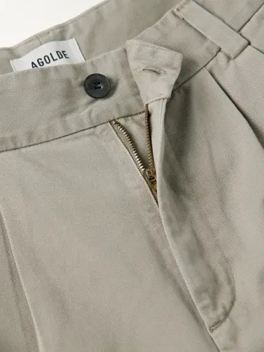 AGOLDE Slater Straight-Leg Pleated Cotton-Twill Trousers - Men | Thumbnail 6 AGOLDE Slater Straight-Leg Pleated Cotton-Twill Trousers - Men | Thumbnail 6