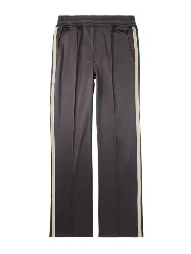 Straight-Leg Webbing-Trimmed Jersey Track Pants - Men