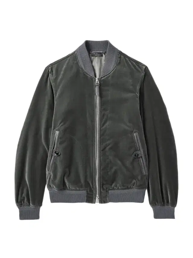 Cotton-Velvet Bomber Jacket - Men