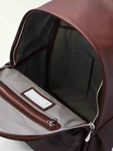 Brunello Cucinelli Leather Backpack - Men | Thumbnail 5 Brunello Cucinelli Leather Backpack - Men | Thumbnail 5