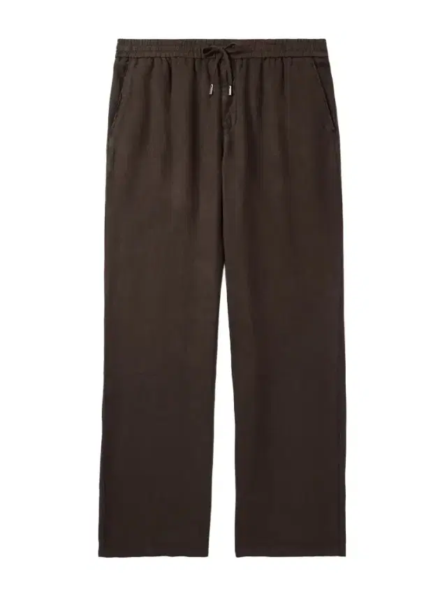 MR P. Edward Straight-Leg Garment-Dyed Linen Drawstring Trousers - Men