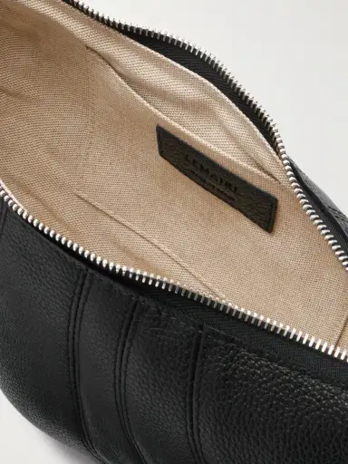 Lemaire Croissant Small Full-Grain Leather Messenger Bag - Men | Thumbnail 5