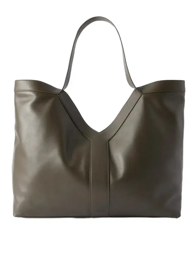 Y Leather Tote Bag - Men
