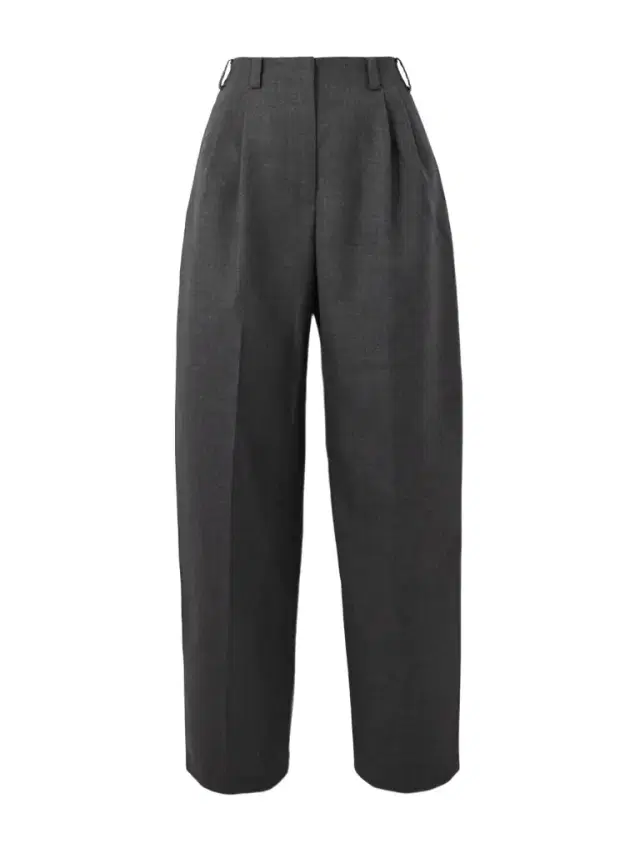 Pleated Wool Tapered Pants