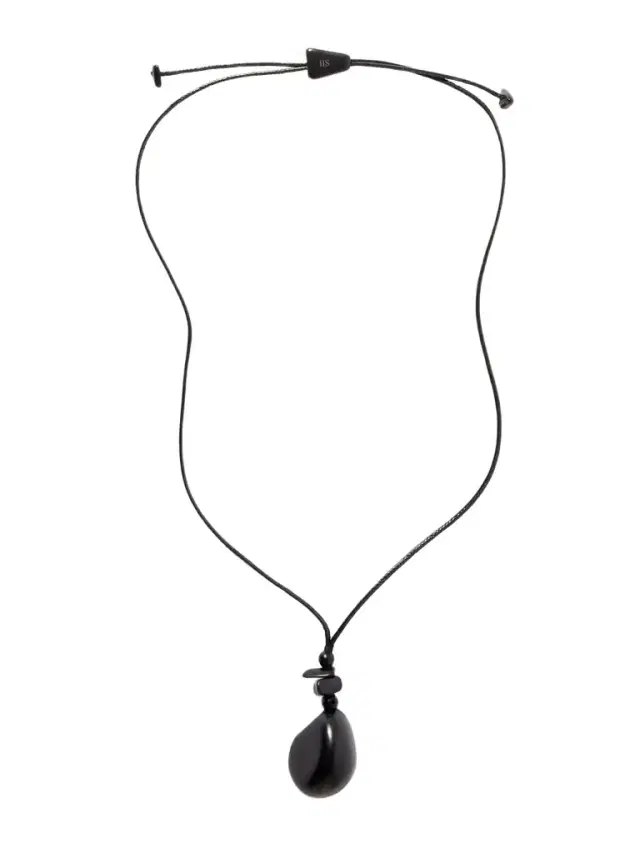 The Pendant Tagua And Leather Necklace