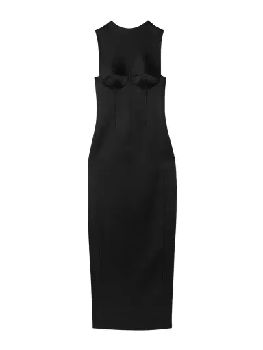 Khaite Shoshanna Satin-crepe Gown | Thumbnail 1 Khaite Shoshanna Satin-crepe Gown | Thumbnail 1