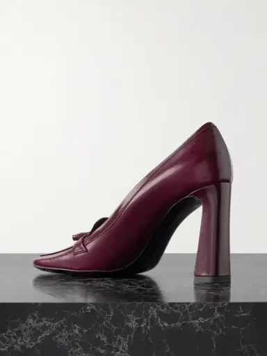 Saint Laurent Chloé 90 Tasseled Leather Pumps | Thumbnail 3 Saint Laurent Chloé 90 Tasseled Leather Pumps | Thumbnail 3
