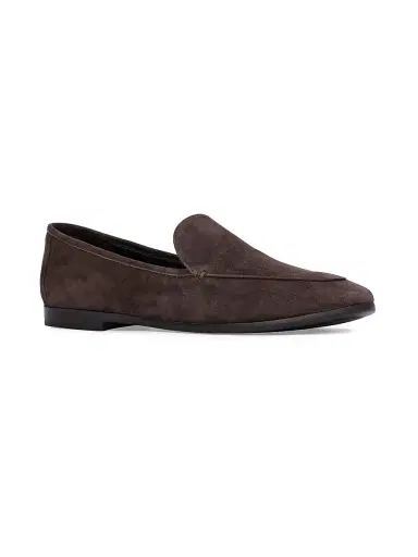 Black Suede Studio Women's Allie Suede Loafers - Hot Fudge Suede | Thumbnail 2 Black Suede Studio Women's Allie Suede Loafers - Hot Fudge Suede | Thumbnail 2