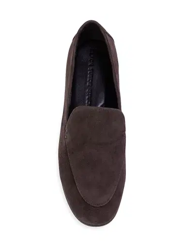 Black Suede Studio Women's Allie Suede Loafers - Hot Fudge Suede | Thumbnail 5 Black Suede Studio Women's Allie Suede Loafers - Hot Fudge Suede | Thumbnail 5