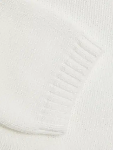 Toccin Women's Elsie Short-Sleeve Cotton Sweater - Optic | Thumbnail 7 Toccin Women's Elsie Short-Sleeve Cotton Sweater - Optic | Thumbnail 7