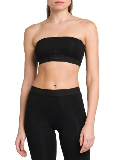 Tom Ford Women's Signature Bandeau Top - Black - Size XXS | Thumbnail 3