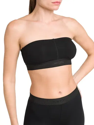 Tom Ford Women's Signature Bandeau Top - Black - Size XXS | Thumbnail 6