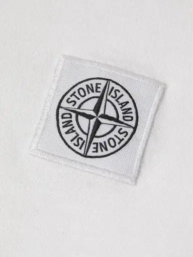 Stone Island Men's Long-Sleeve Cotton T-Shirt - White | Thumbnail 6 Stone Island Men's Long-Sleeve Cotton T-Shirt - White | Thumbnail 6